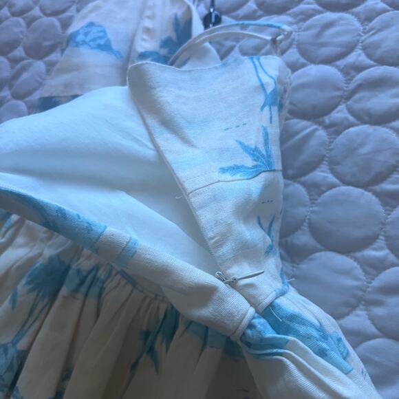 NWT Gianni Bini × DANNIJO Palm Print Linen Dress – Size 8 - Picture 6 of 7